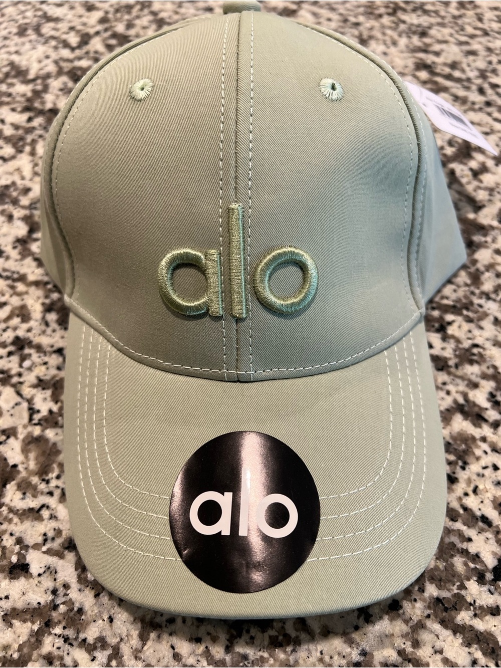 Alo Yoga green unisex men and women Baseball Cap